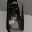 Samsill Durable 4 inch 3 Ring Binder, D Ring Binder, 100% Recycled Chipboard, Black, 2 Pack