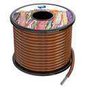 16awg Silicone Electrical Wire Cable 50ft Brown 16 Gauge Hookup Wires kit Stranded Tinned Copper Wire Flexible and Soft High Temperature Resistance