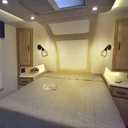 12V RV Wall Sconce with Metal Shade, Bedside Reading Lamp with Replaceable E26 LED Bulb, Interior Light for RV, Marine