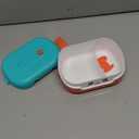 Bento Lunch Box for Kids - Food & Snack Container for Kids & Adults - Dishwasher & Microwave Safe | BPA & PVC Free | Leakproof | loncheras para nios (MIXCOLOR-A)