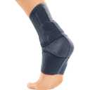 medi Achimed Knit Ankle Support for Men & Women - Achilles Brace, Compressive Foot Wrap, Post-Surgical, Moderate Support Ankle Stabilization, III, Silver