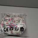 Women's Explosions in Summer Fashion Bubble Sleeve Floral lace-up high Slit Long Skirt Women's Dress in Summer Black