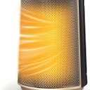 GiveBest Portable Space Heater  1500W Quiet & Energy Efficient Overheat & Tip-Over Protection, Fast Heating PTC Technology, Ideal for Bedroom, Office & Desk Use, Gold