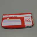 #10 Envelopes Letter Size Self Seal | 100 Business Mailing Security Peel and Sealing Envelope | 100% Tinted | no 10 White Windowless Legal Regular Plain Envelops Pack | 4-1/8 x 9-1/2 Inches | 24 LB