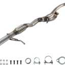 Exhaust Y Pipe Flex Pipe Direct Fit Compatible with Ford Explorer 2011-2019 3.5L V6, Ford Flex 3.5L V6 2013-2019 Stainless Steel