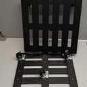 2 Pack Plant Stand with Wheels, 14" Rolling Plant Stand 264 LBS Heavy Duty Wooden Square Plant Caddy with Metal 360 Lockable Caster Wheels for Outdoor Indoor Large Plant Pots, Flower Pot, Patio-Black