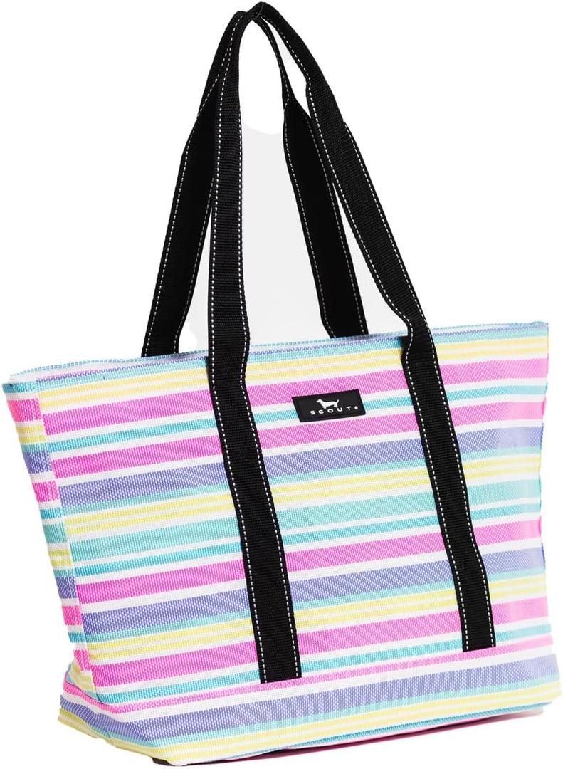 SCOUT Joyride - Large Sandproof Beach Bag For Women - Durable Mesh Woven Beach Tote, Pool Bag - Fabric Lets Sand Escape