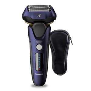Panasonic ARC5 Electric Razor for Men with Pop-up Trimmer, Wet Dry 5-Blade Electric Shaver with Intelligent Shave Sensor and 16D Flexible Pivoting Head - ES-LV67-K (Navy)