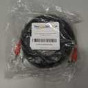Your Cable Store 75 Foot RCA Audio Cable 2 Male to 2 Male