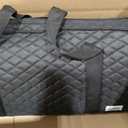 American Mahjong Game Set - Black Quilted Soft Bag 166 Premium Tiles with 4 All-in-One Rack/Pushers,100 Chips, Wind Indicator, English Manual. Easy Carry Complete Classic Mah-Jongg Set, 20 inches x 9 inches x 5 inches