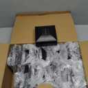 Solar Post Cap Lights Outdoor 16-Pack, Black Waterproof Solar Powered Deck Fence Lights Fit 4x4 Wood/Vinyl Posts, Bright Warm White for Patio, Porch