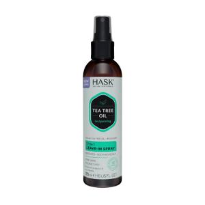 HASK Invigorating TEA TREE OIL 5-in-1 Leave In Conditioner Spray for all hair types, color safe, gluten free, sulfate free, paraben free - 6 Fl Oz