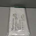 NACHLYNN 6 Pack Disposable Plastic Tablecloths 54 x 108 Inch White Rectangle Table Cover for Holiday Party Engagement Weddings Baptism Birthday Decoration