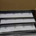 11x14 Picture Frame 3 Pack - Black Poster Frame Display Pictures 8x10 with Mat or 11 x 14 Without Mat for Wall Hanging Horizontal and Vertical