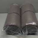 Amazon Basics Brushed Microfiber Quilt Set, Extra Soft with Natural Texture, 2-Piece, Twin/Twin XL, Brown