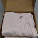 2-Pack Organic Baby Sleep Sacks, 100% Cotton - Soft & Breathable 0.5TOG Baby Wearable Blanket, Toddler Sleeping Sack 6-18 Months, Easy to Wear Transitional Swaddles for Newborns,Infants(Mist Rose, M)