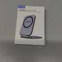 Magnetic Phone Holder for Car, MagSafe Car Mount with Dual Side Strong Magnets,Ultrathin Adjustable Cell Phone Holder, Car Accessories for Women Men, Fit for All Phone, Dashboard, Laptop, Gym (Black)