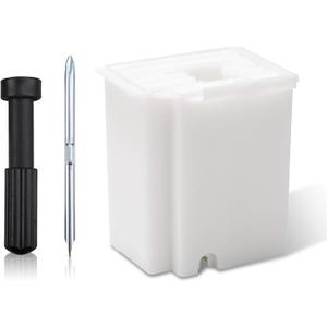 Waste Ink Pad Replacement for EPSON Ecotank ET-2800 ET-2803 ET-4800 ET-2400 ET-2720 ET-4700 ET-2711 L3110 L3250 L3150 L3210 Printer, Ink Tank Maintenance Box with Absorbent Sponge & Screwdriver