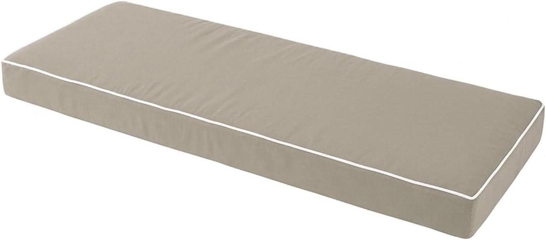 60 Inches Outdoor Bench Swing Cushions,Large 3 Seater Water Resistance Foam Cushion for Patio Porch Furniture