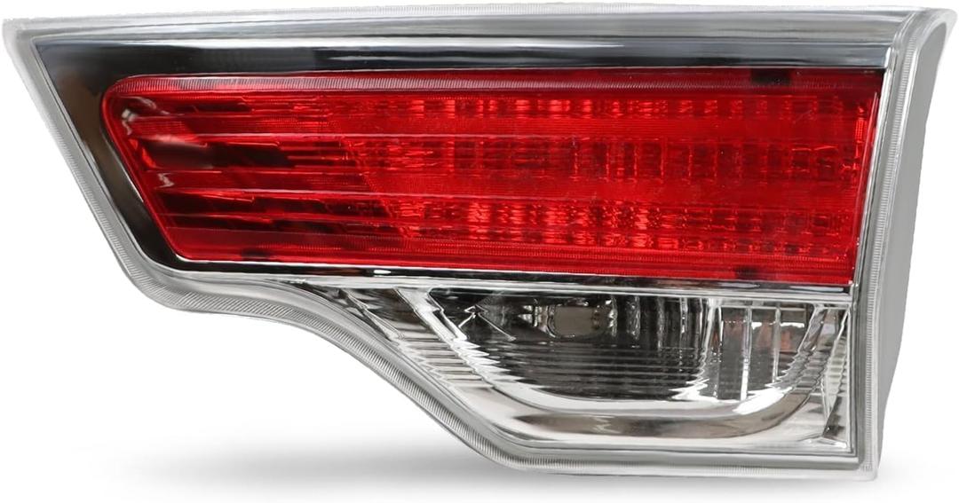 Inner Tail Light w/O Bulb Compatible with 2014 2015 2016 Highlander Right Side Rear Brake Lamp Taillight TO2803115 815800E050