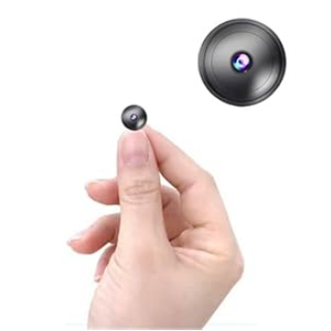 Only 0.9 inch Hidden Camera with Audio/ Video Mini Small Spy Cameras Home Indoor Use Cam Night Vision Motion Detection Baby Monitor Wireless Outdoor Nanny espias ocultas WiFi Security Secret (1920p)