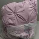 BEDELITE Light Purple Queen Comforter Set - 3 Pieces Boho Pintuck Bedding Comforter Sets, Lightweight Soft & Warm Bed Comforter Queen with 2 Pillowcases for All Season (Queen(88"x88"))