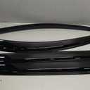 2022-2025 Tape-on Rain Guards for Toyota Corolla Cross Side Window Deflector Visors L LE XLE Hybrid S SE XSE Durable Tinted Vent Shade 2023 2024