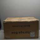 SAILUN 145Gal/580Qt Collapsible & Stackable Storage Bins with Door & a Lid,Perfect for Blanket Storage, Pillow Organizer, Bedroom Closet & Living Room, Black 26" W x 17" D x 71" H