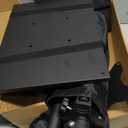 Projector Stand Tripod Adjustable, Laptop Height from 23.5 to 46.5 inches with Gooseneck Phone Holder, Floor for Office, Home, Stage, Studio, DJ Racks Holder Mount, 23.5inch-46.5inch (Black)