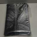 Washer and Dryer Covers for the Top, 25.6''x 23.6'' Silicone Dust Pad for Laundry Machine & Dryer, Non-slip Heavy Duty Waterproof Counter Top Protector Guards for Laundry & Kitchen, Black (1PC)