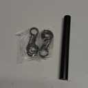 Bike Handlebar Extender Double Handlebar Extension Carbon Fiber Mount Holder with Aluminum Alloy Bracket Space Saver