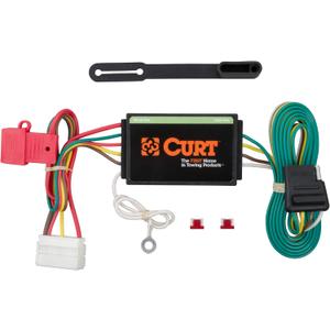 CURT 56192 Vehicle-Side Custom 4-Pin Trailer Wiring Harness, Fits Select Acura MDX , Black
