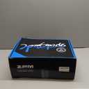 2PM SPORTS Vinal Girls Adjustable Flashing Inline Skates, All Wheels Light Up, Fun Illuminating Skates for Kids Men Adult Women and Boys (X-Large - Adult (9.5W-12W/8.5M-10.5M), White & Pink)