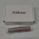 Finishing Touch Flawless Facial Hair Remover for Women, Rose Gold Electric Face Razor with LED Light, Recyclable Packaging