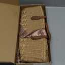 Trifabricy Beach Bags for Women, Summer Straw Bag, Woven Straw Beach Tote Bag Shoulder Handbags (Khaki)