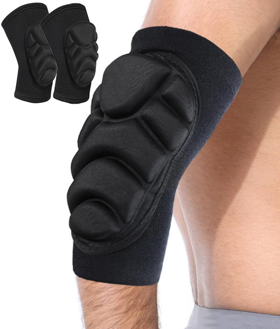 2 Pack Elbow Pads Volleyball Elbow Guard Baseball, Skate Pads Skateboard Pads Mountain Bike Pads, Soft Padded Elbow Sleeve for Volleyball Baseball Biking Roller Skating (Small)