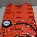 BETOOLL 0-140PSI Fuel Injector Injection Pump Pressure Tester Gauge Kit Car Tools (Master)