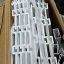 Slat Wall Paneling 4x8 ft Garage Organizer Storage Systems, Heavy Duty PVC Slatwall Panels for Garage Organizer Product, PVC Wall Mounted Tool Storage Slate Board for Home and Workshop (White)