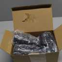 4W LED Landscape Lights Low Voltage Landscape Lighting Spotlights GL106-BKLED8 AC/DC 12V Warm White Waterproof for Driveway,Yard, Lawn,Patio,Walls,Trees,Flags,Outdoor Light (Black, 8 Pack)