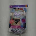 Hanes Women's Brief Panties Pack, Classic Cotton Brief Underwear, 6-pack (Retired, Colors May Vary) (7, Swiss Blue, White, Concrete Pe Heather, Fresh Berry, Navy Eclipse, Crochet Boho Print)