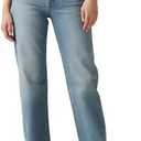 Levi's Womens Ribcage Straight Full Length Jeans (27)