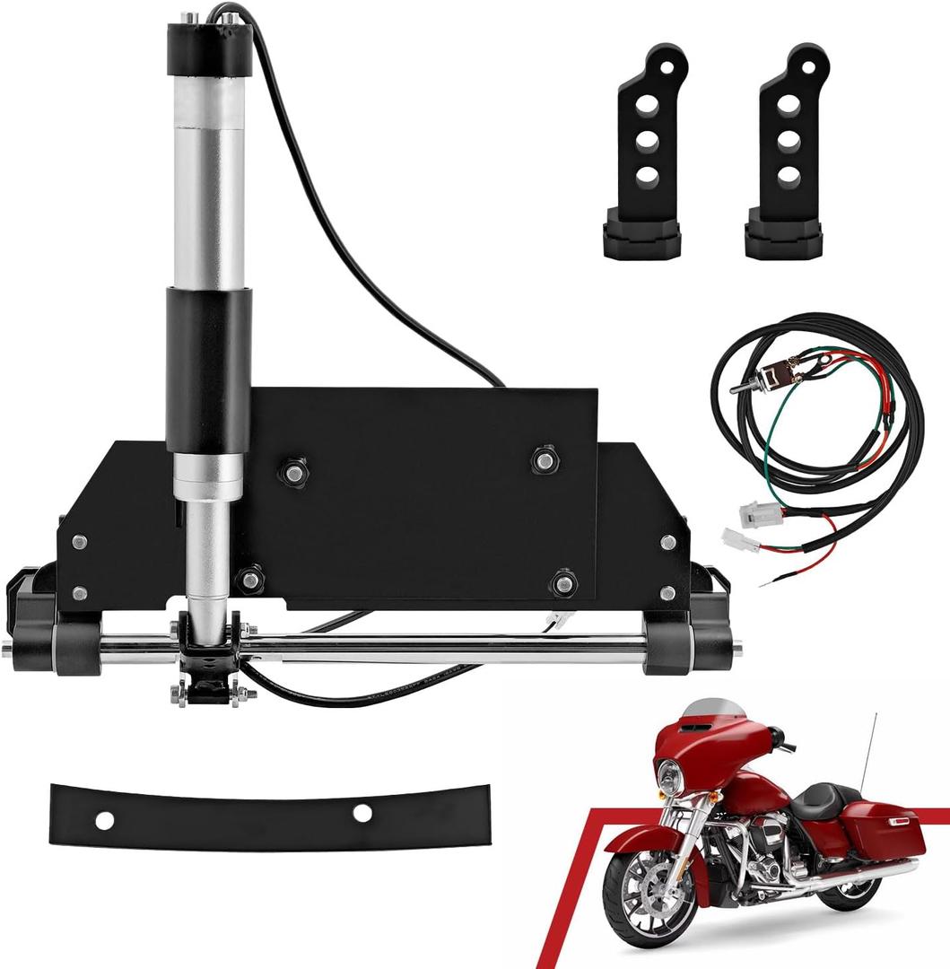Electric Center Stand Compatible with Harley Davidson Touring Road Glide Road King Ultra Limited Street Glide Electra Glide 2017-2025