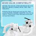 261055 Multiport Valve 2" Side Mount for Triton/Quad D.E., 15x7x13 inches