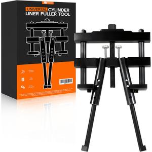 Universal Cylinder Liner Puller Tool for Mack, Cummins, CAT & Caterpillar - Heavy Duty Diesel Engine Wet Liner Removal (3-7/8" to 6-1/4" Bore) - Compatible with PT-6400-C, M50010-B, 3376015 Models