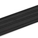 4" Wide x 1/4" High Corrugated Black Aluminum Threshold - 3 FT by Randall Manufacturing (Part Number A-77-BLK)