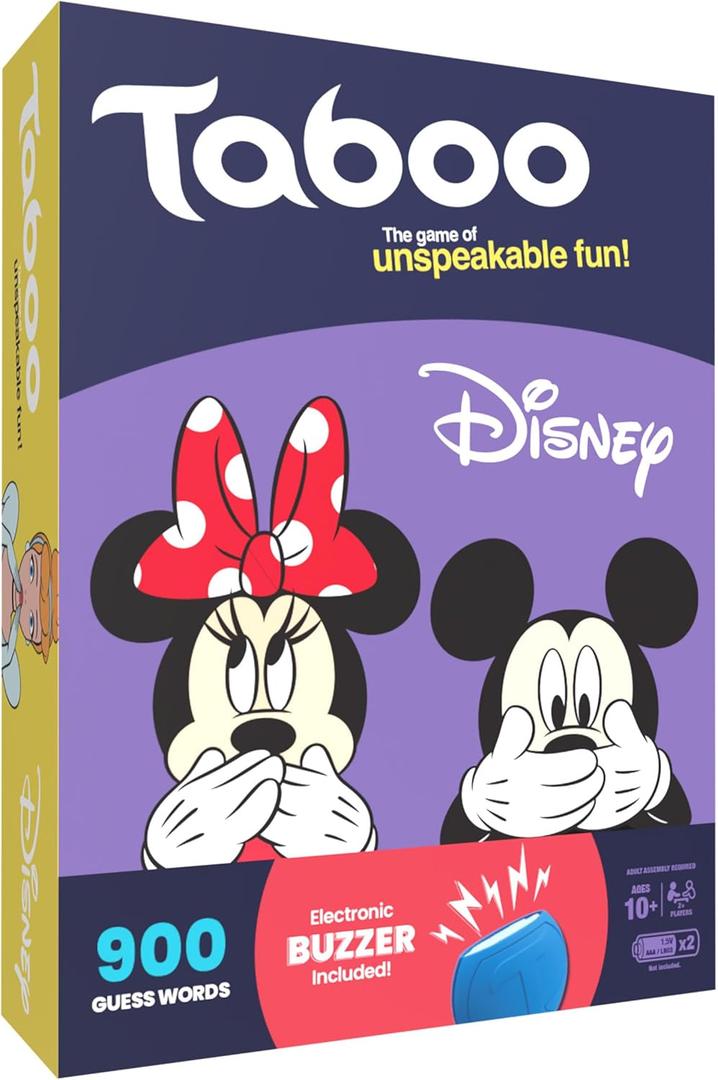  Codenames Family Edition | Best Family Board Game for All Ages | Featuring Disney Characters and Artwork | 2+ Player Board Game | Perfect for Disney Fans