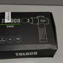 TOLOCO Massage Gun, Deep Tissue Back Massage for Athletes for Pain Relief, Percussion Massager with 10 Massages Heads & Silent Brushless Motor, Valentines Day Gifts for Him Her, Black