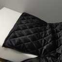 Dog Car Seat for Small Dogs & Medium Under 30 lbs, Bonus Safety M Harness, Dog Booster Car Seat with Thick Cushions, 3Storage Pockets with Zipper, 2 Safety Belts (Black)