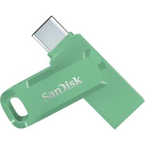 SanDisk 256GB Ultra Dual Drive Go USB Type-C Flash Drive - Up to 400MB/s, Absinthe Green - SDDDC3-256G-G46AG