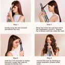 Dryhsip 5 in 1 Hair Styler & Wrap Air Curler, Low-Speed Negative Ionic Hair Tools Drying, Multi Hair Styler, Professional Blow Dryer Brush for Curling Volumizing Straightening Styling (Gray)